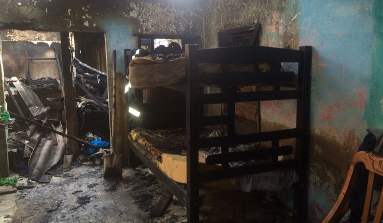 Familia perdió todas sus pertenencias por incendio en Cartagena