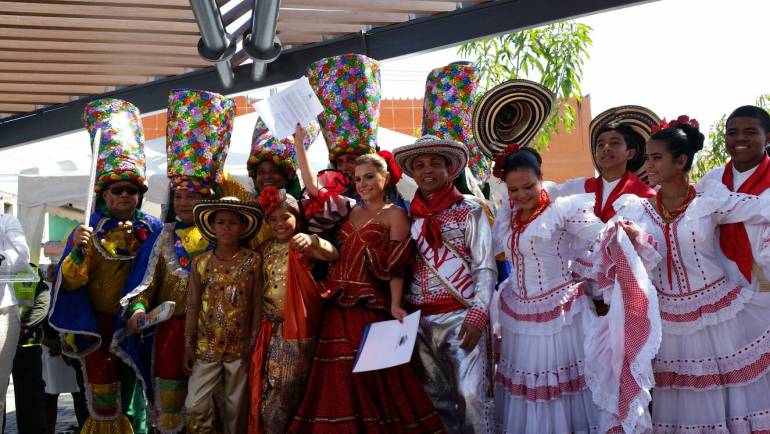 Marcela García reina del Carnaval y los Hacedores