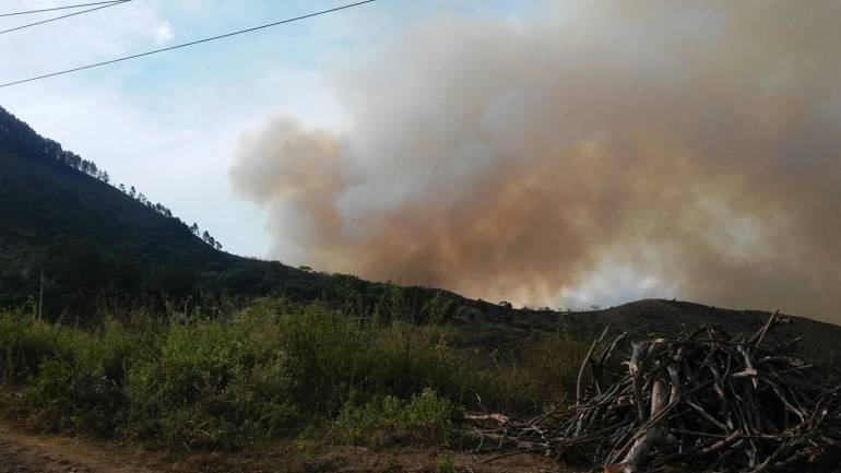 El Valle del Cauca bajo "Calamidad Pública" por incendios forestales