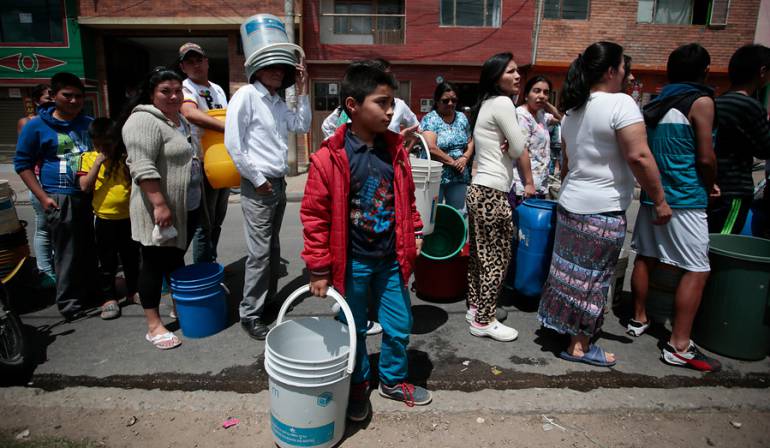 Siguen disturbios en Faca por falta de agua