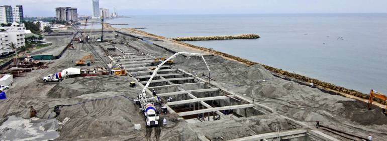 Concejo de Cartagena asegura que hay lentitud en las obras del túnel de Crespo