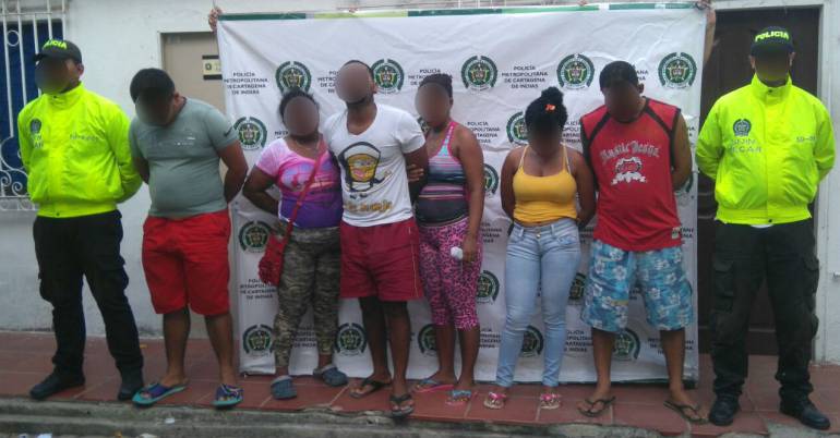Policía de Cartagena desarticuló banda de expendedores de drogas a través de dulces