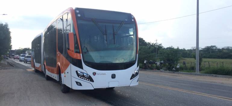 Una semana después de operación de Transcaribe no ha sido chatarrizado el primer bus