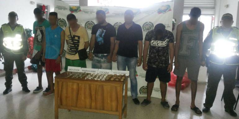 Policía de Cartagena capturó 22 personas por diferentes delitos