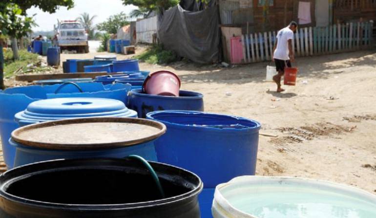 Se secaron pozos que surten de agua a un sector de Turbaco, Bolívar