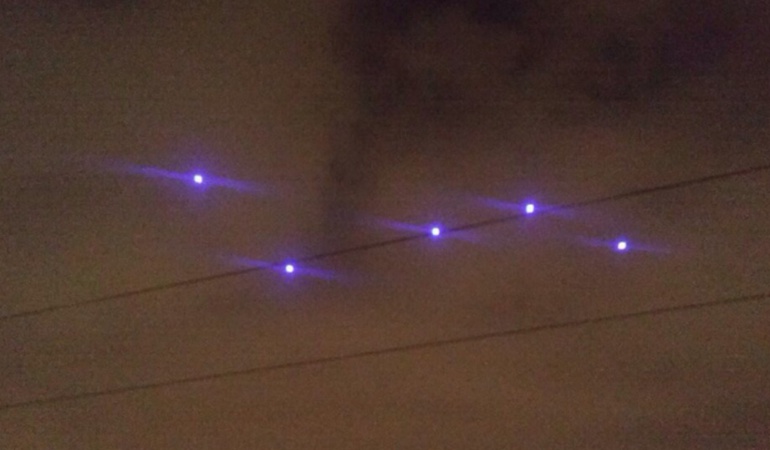 Fenómeno de extrañas luces en el cielo de Bogotá se toma las redes sociales