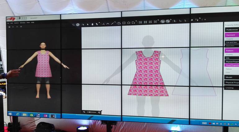 Desde marzo en Colombia la ropa se podrá medir de manera virtual