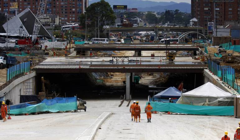 Deprimido de la calle 94 en Bogotá plazos: Contratista tendría plazo hasta 2018 para terminar obras del deprimido de la 94