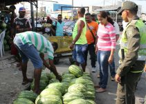 10 amonestaciones por ocupación indebida del espacio público, fueron levantadas en Mercado de Cartagena
