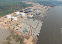 Bajo caudal del río Magdalena demora transporte de acero desde la costa