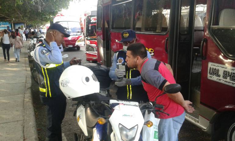 Continúan operativos de embriaguez a conductores de busetas