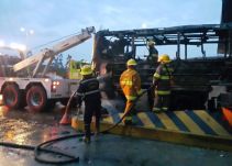 Corte rarificó condena a sujeto que quemó bus para cobrar póliza de seguros