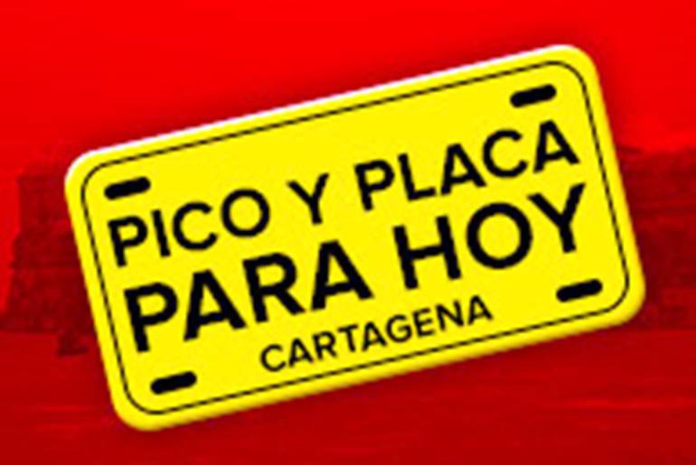 Pico y placa para hoy en Cartagena El pico y placa en Cartagena