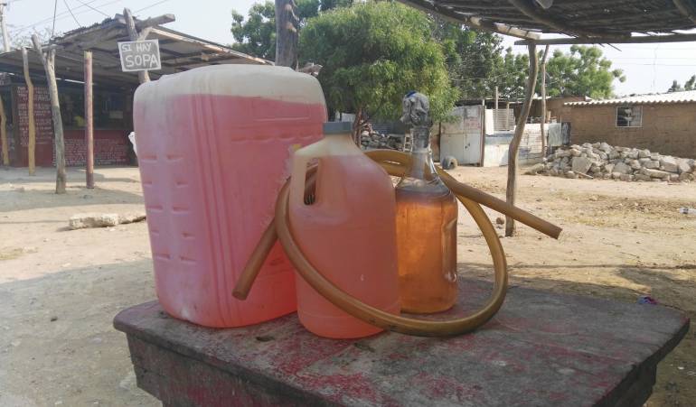 Combustible de contrabando, una realidad latente en las calles de Riohacha