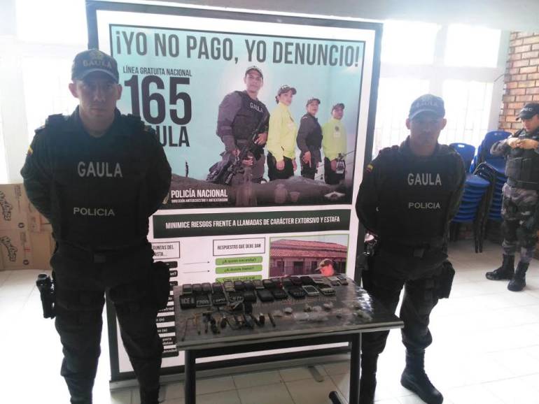 En tres cárceles de Boyacá incautaron decenas de celulares utilizados para extorsionar: En tres cárceles de Boyacá incautaron decenas de celulares utilizados para extorsionar