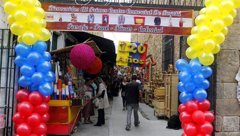 Comerciantes buscan que el Pasaje Rivas sea declarado Patrimonio Cultural de Bogotá