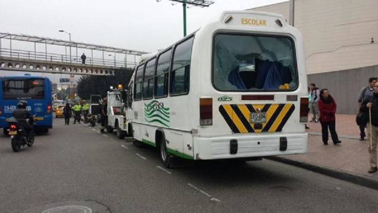Este año se han impuesto más de 1.600 comparendos a rutas escolares en Bogotá