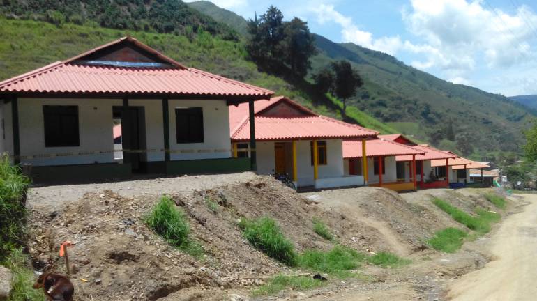 En un 86 por ciento avanza reconstrucción de Salgar, Antioquia