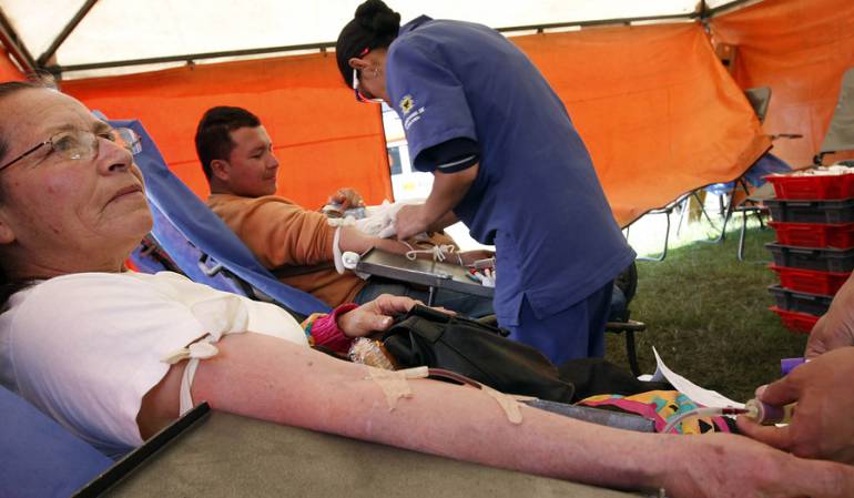 Donación Sangre Bogotá: Invitan a donar sangre en Bogotá este fin de semana