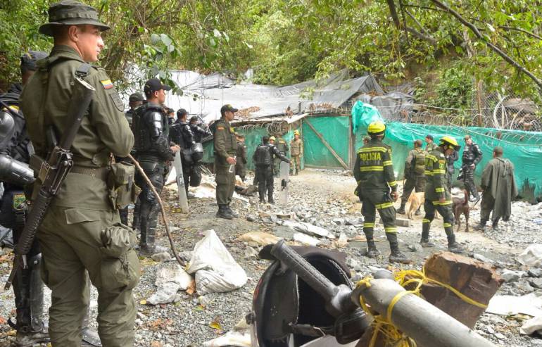 En un 64% avanza la intervención a minas informales e ilegales en Buriticá