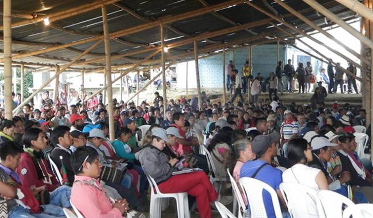 Terminó la minga indígena en Risaralda