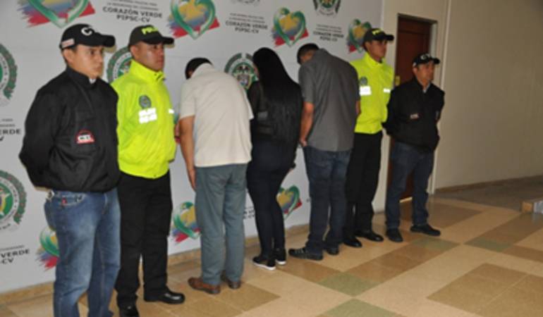 Hurtos por 80 millones de pesos habría efectuado este grupo delincuencial