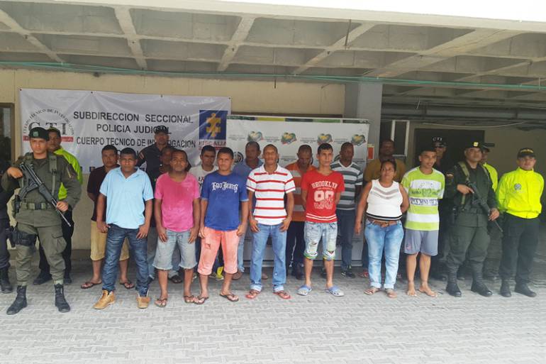 Capturan a banda delincuencial que hurtaba hidrocarburos en Bolívar y Atlántico