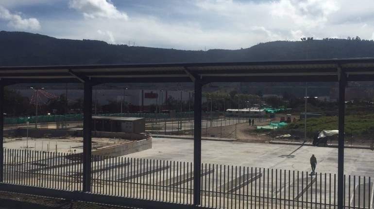 Terminal de transportes del norte en Bogotá: Obras en terminal de transportes del norte en Bogotá tienen avance del 80%
