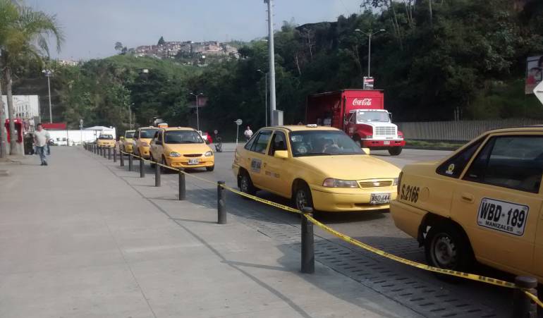 Taxistas de Manizales anuncian paro para este martes 28