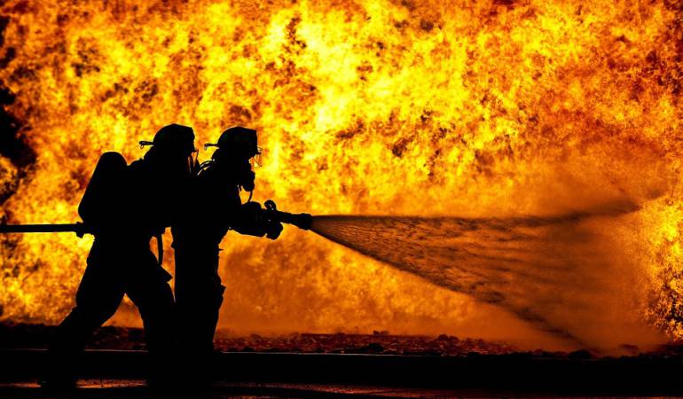 Incendio consumió empresa de maderas en Cúcuta