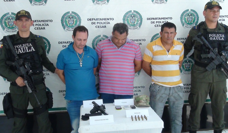 Banda de extorsionistas en el Cesar: Policía desmantela banda de extorsionistas en el Cesar