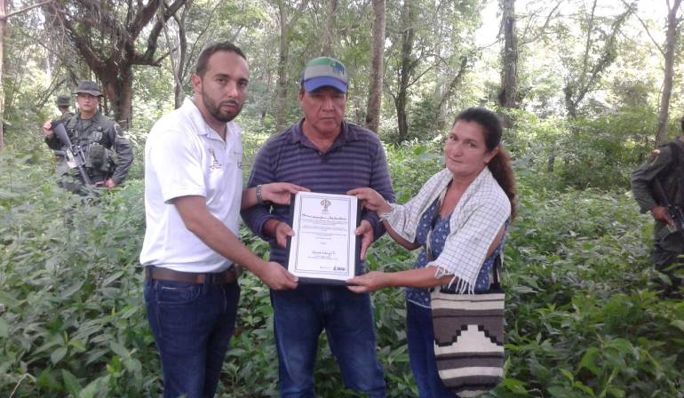 Restitución de tierras Cesar: Restituyen predios despojados por alias El Tigre en Cesar