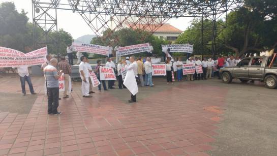 Protesta compositores Valledupar: Compositores protestaron en Valledupar por embargo de cuentas de Sayco Protesta compositores Valledupar: Compositores protestaron en Valledupar por embargo de cuentas de Sayco