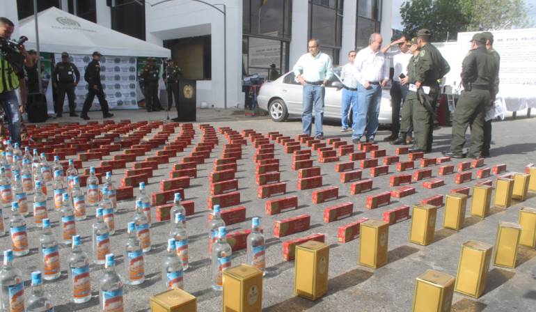 Productos ilegales Parley: Polfa y Rentas combaten la comercialización de productos y juegos de azar ilegales en La Guajira