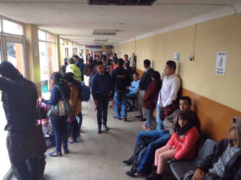 Terminales de transporte de Sogamoso y Duitama sin buses debido al paro camionero en Boyacá: Terminales de transporte de Sogamoso y Duitama sin buses debido al paro camionero en Boyacá