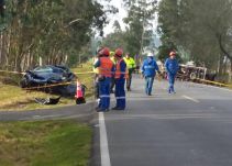 Un microsueño provocó accidente que dejó un herido en la vía Tunja-Paipa