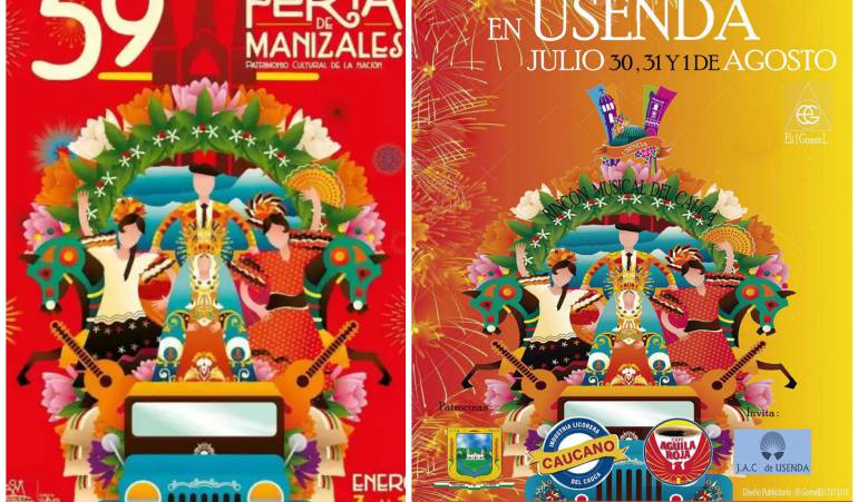 Feria de Manizales, plagio, Manizales, Caldas: Investigan si plagiaron el afiche de la Feria de Manizales