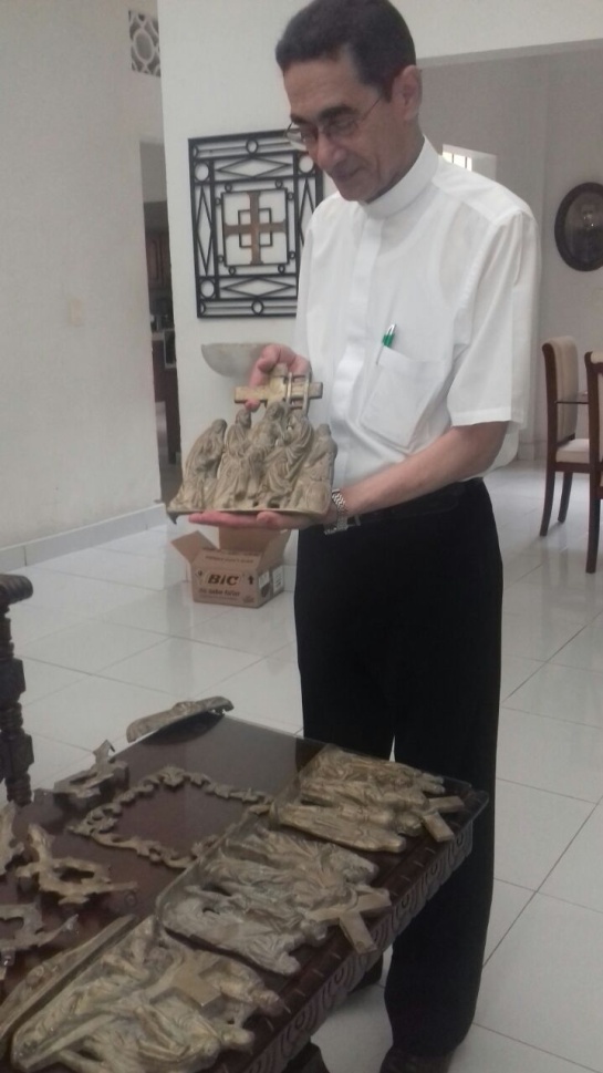 Robo en Iglesia Sincelejo: Devuelven imágenes de las estaciones del viacrucis que habían robado de la catedral de Sincelejo Robo en Iglesia Sincelejo: Devuelven imágenes de las estaciones del viacrucis que habían robado de la catedral de Sincelejo