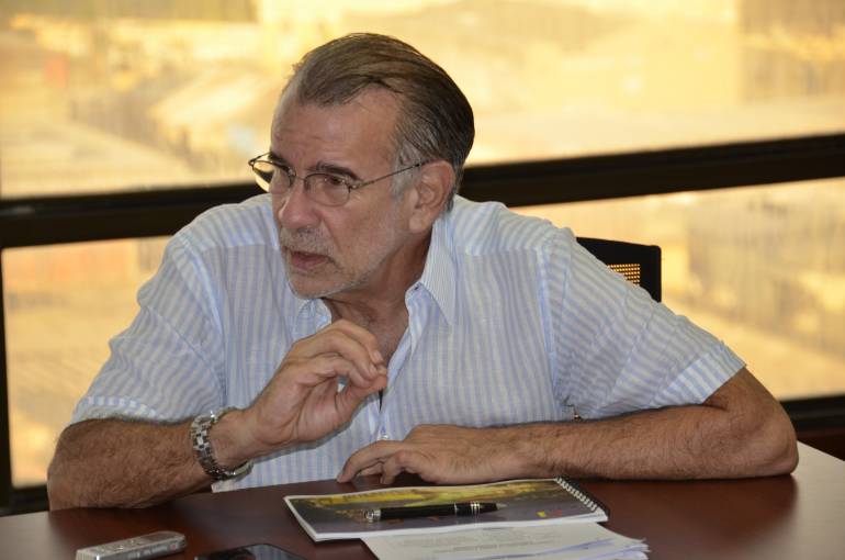 Gobernador del Atlántico Eduardo Verano.