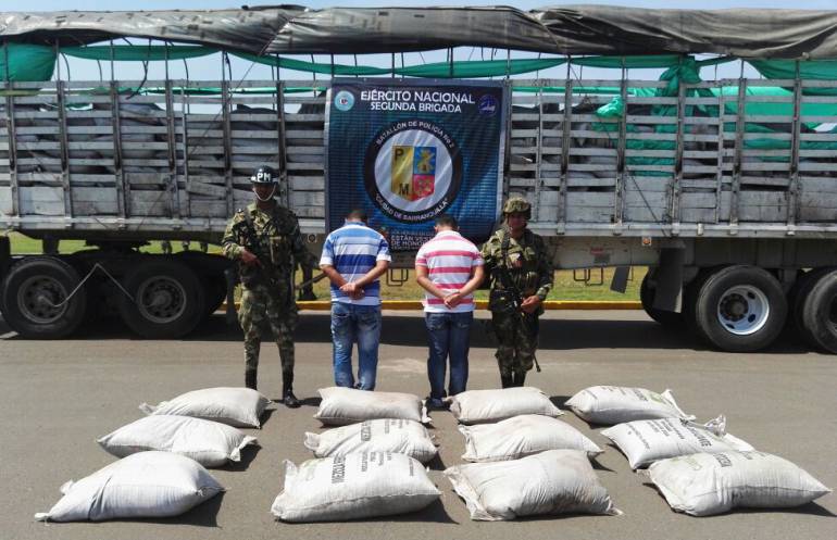 Incautación de marihuana: En Barranquilla incautan más de 200 kilos de marihuana