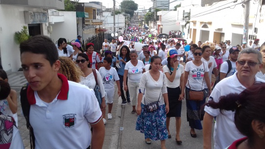 Marcha por la familia: Más de 12 mil personas marcharon en Sincelejo por la familia Marcha por la familia: Más de 12 mil personas marcharon en Sincelejo por la familia