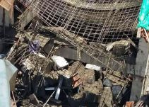Colapsó construcción de estación de gasolina en sector turístico de Cartagena