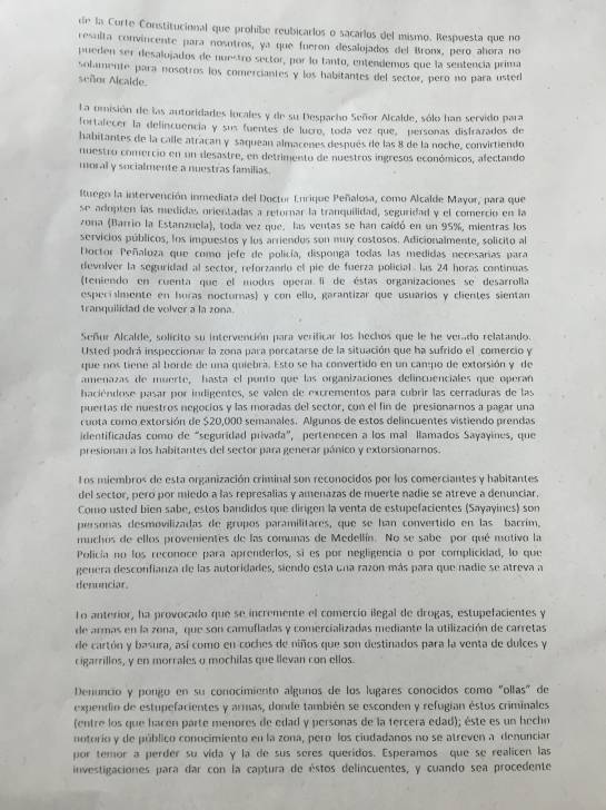 Habitantes de la calle Bogotá: Derecho de petición exige a Peñalosa solución a problemática de habitantes de calle Habitantes de la calle Bogotá: Derecho de petición exige a Peñalosa solución a problemática de habitantes de calle