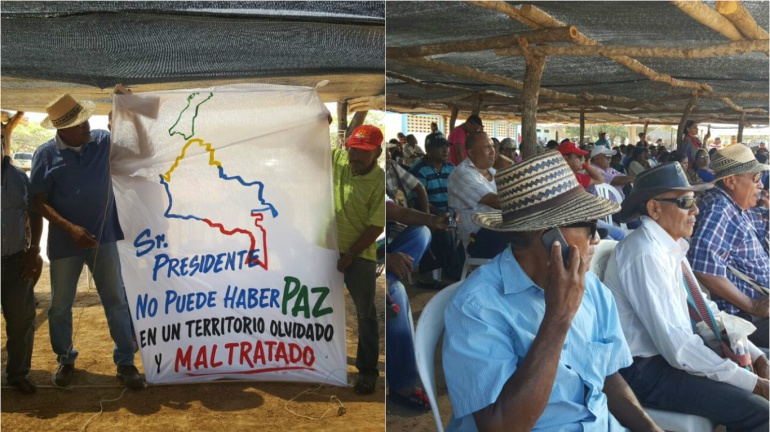 Protestas en La Guajira: Más de mil indígenas se toman las vías y la línea férrea del Cerrejón