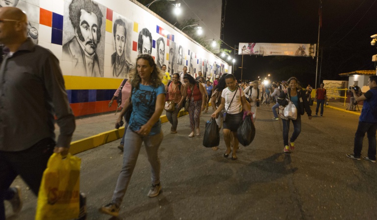 Empresarios colombianos esperan avances en la frontera