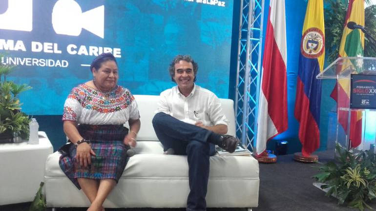 Conversatorio en la universidad Autónoma del Caribe.
