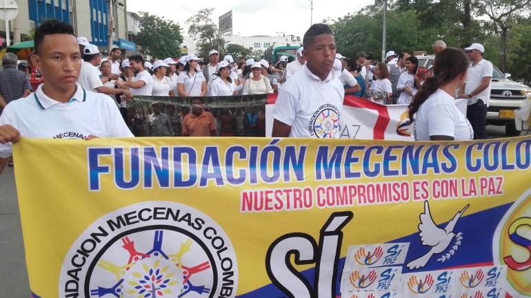 Marcha por el día Nacional de los Derechos Humanos.
