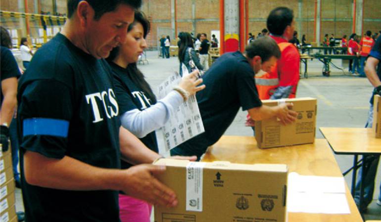 Registraduría inicia entrega de Kits electorales