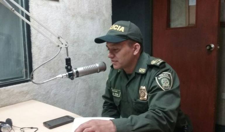 El jefe de la policía nacional de turismo en la región Intendente Jimmy Roa