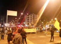 En silencio y con antorchas marcharon por la paz cientos de personas en Tunja